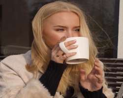 She is a coffee person. 